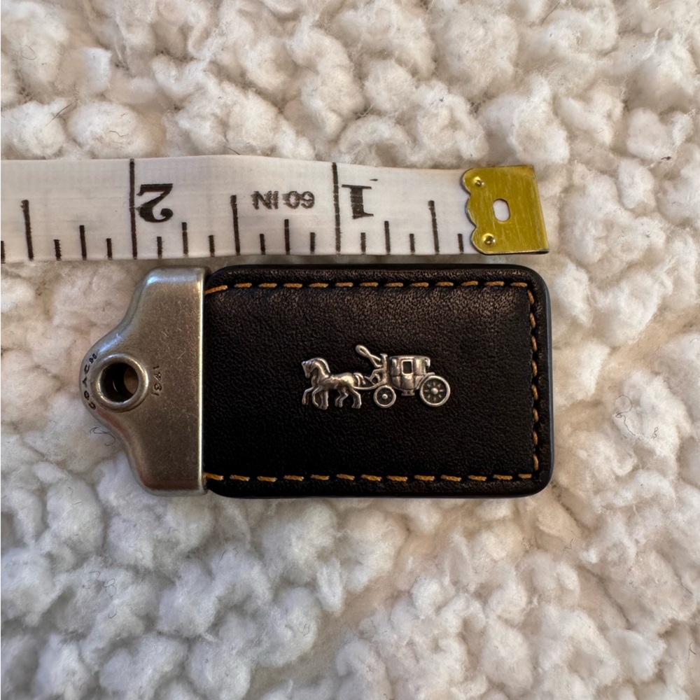 Coach 1941 Hang Tag Black and Green